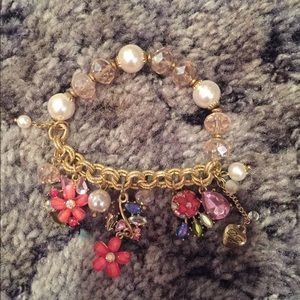Betsey Johnson Charm Bracelet